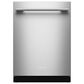 KitchenAid 24" Third Level Utensil Rack Dishwasher with 30+ Total Wash Jets and Bar Handle in PrintShield Stainless, , large