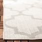 Safavieh Bermuda BMU804A 3" x 5" Ivory and Light Grey Indoor/Outdoor Area Performance Rug, , large