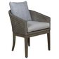 Lane Venture Dining Chair with Back Pillow in Quarry Gray, , large