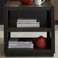 Belle Furnishings Modern Edge End Table in Caffe, , large