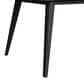 Mayberry Hill Marlene Dining Table with Faux Marble Top in White and Black - Table Only, , large