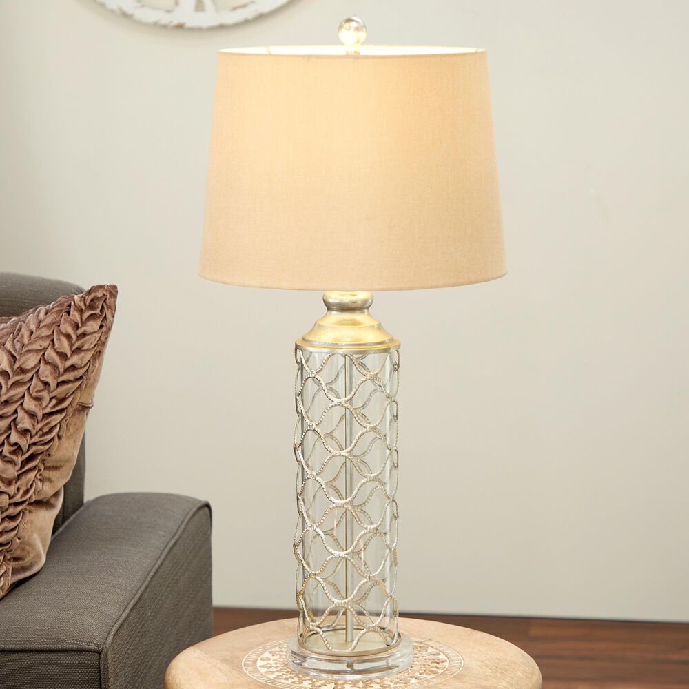 Maple and Jade 30" Table Lamp in Gold, , large