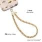 Velvet Caviar Nude Leather Chain Phone Charm, , large