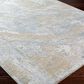 Surya Brunswick Cream, Taupe, Tan, Light Slate, Blue and Gray 6"7" x 9"6" Area Rug, , large