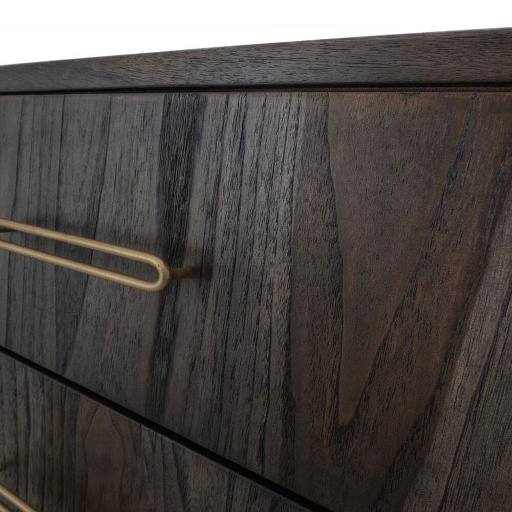 Fallridge Balam 6-Drawer Dresser Only in Stained Dark, , large