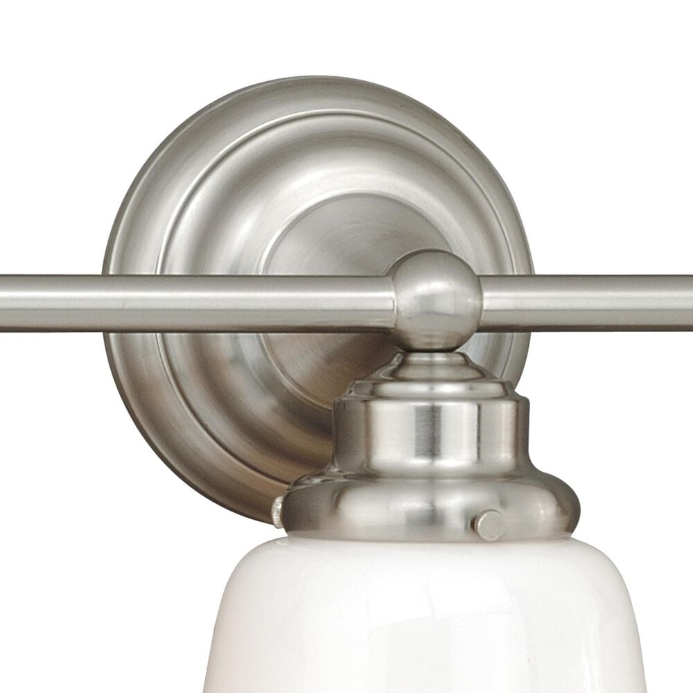 Vaxcel Huntley 3-Light Bathroom Vanity in Satin Nickel, , large