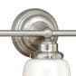 Vaxcel Huntley 3-Light Bathroom Vanity in Satin Nickel, , large