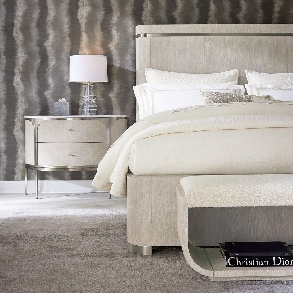 Hooker Furniture King Bed in Bisque, , large