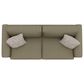 Golden Wave Furniture Sutton Place Stationary Sofa in Green, , large