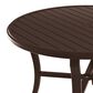 Tropitone Banchetto 48" Round Dining Umbrella Table in Rich Earth, , large