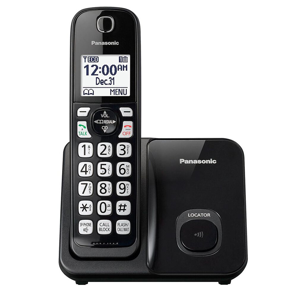 Panasonic Expandable Cordless Phone with Call Block - 1 Handset, , large
