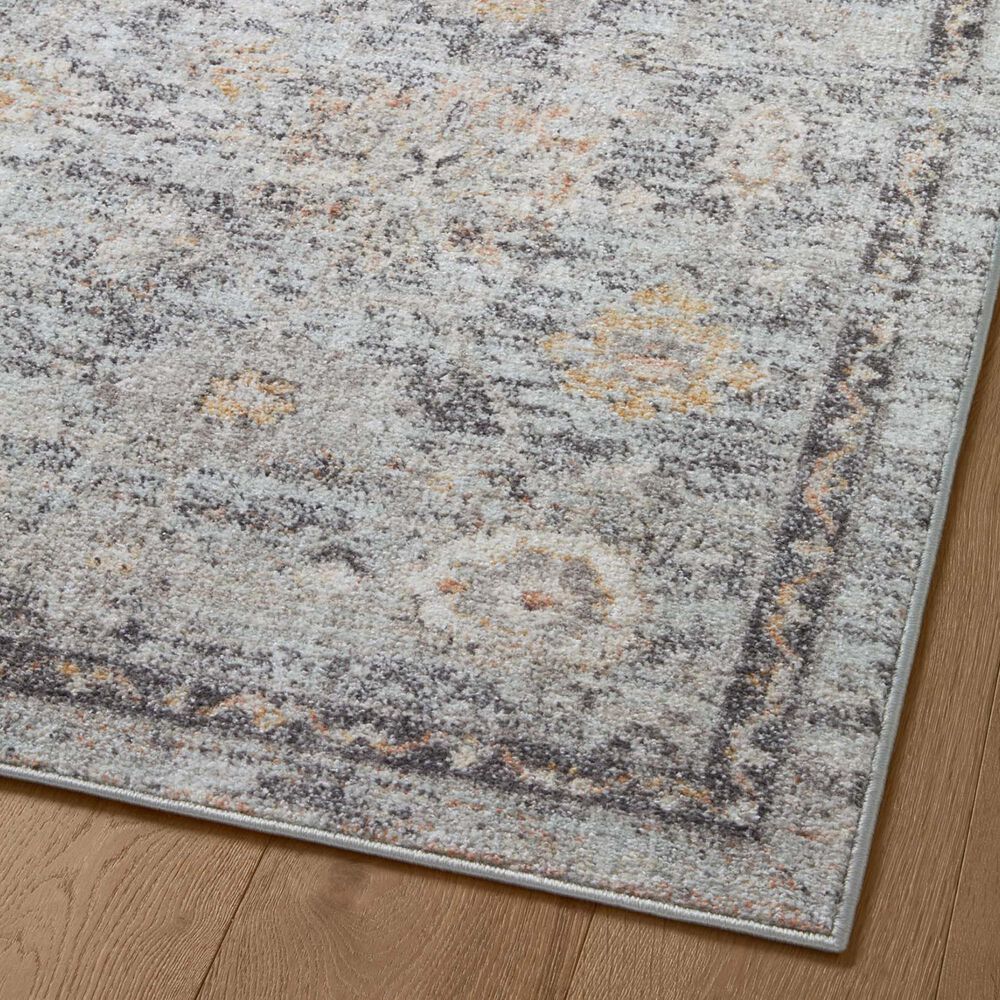 Loloi II Monroe 3&#39;9&quot; x 5&#39;9&quot; Sky and Gold Area Rug, , large