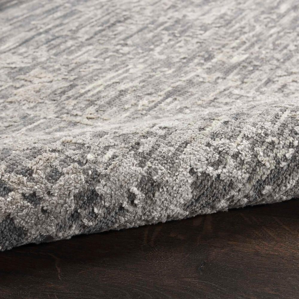 Nourison Luna 9&#39;9&quot; x 13&#39;9&quot; Grey and Silver Area Rug, , large