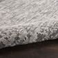 Nourison Luna 9"9" x 13"9" Grey and Silver Area Rug, , large