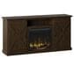 Classic Flame Twin Star 64" Barndoor Fireplace in Saw Cut Espresso, , large