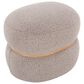 Lumisource Cinch Pouf Ottoman in Beige, , large