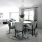 Surya Venice VNE-2300 7"9" Round Denim, Gray and Ivory Area Rug, , large