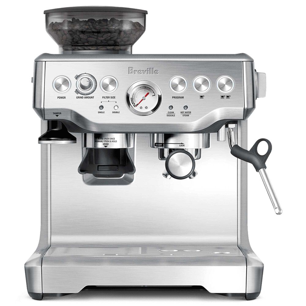 Breville 67 Oz Barista Express Espresso Machine in Brushed Stainless Steel, , large