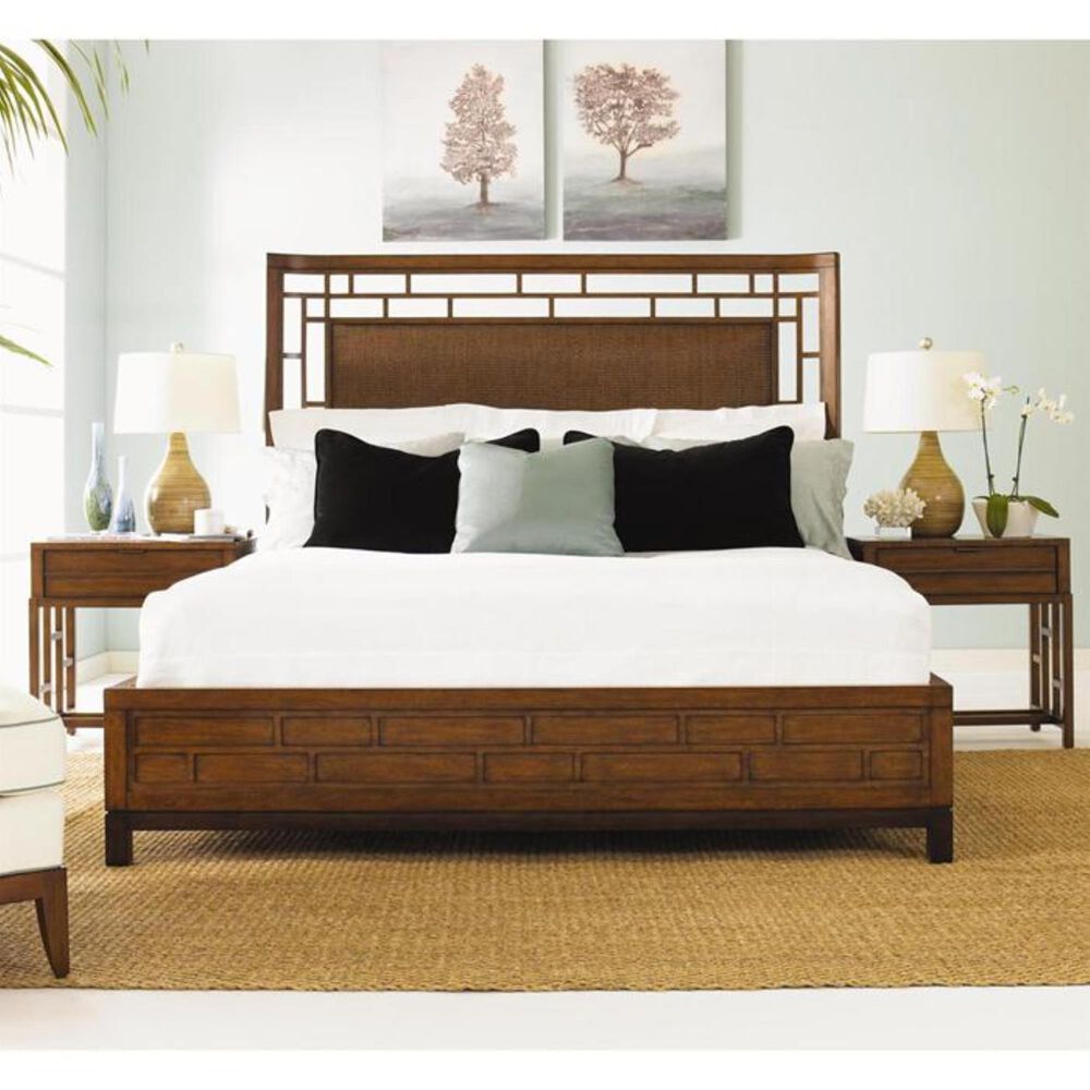 Tommy Bahama Home Ocean Club Paradise Point Queen Bed, , large