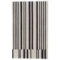 Feizy Maguire 8901F 2" x 3" Ivory and Black Area Rug, , large