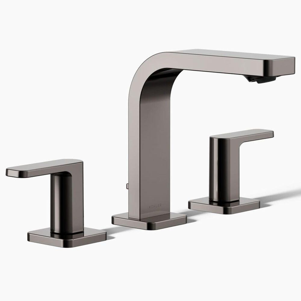 Kohler Parallel Widespread Bathroom Sink Faucet in Vibrant Titanium, , large