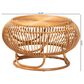 Baxton Studio Adeola Round Coffee Table in Light Honey, , large