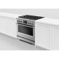 Fisher & Paykel 36" Professional Dual Fuel Range with Natural Gas in Stainless Steel, , large