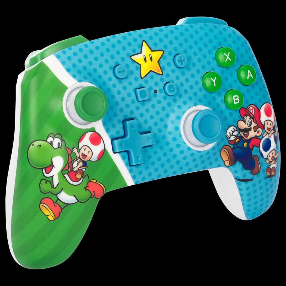PowerA Enhanced Wireless Controller for Nintendo Switch - Super Star Friends, , large