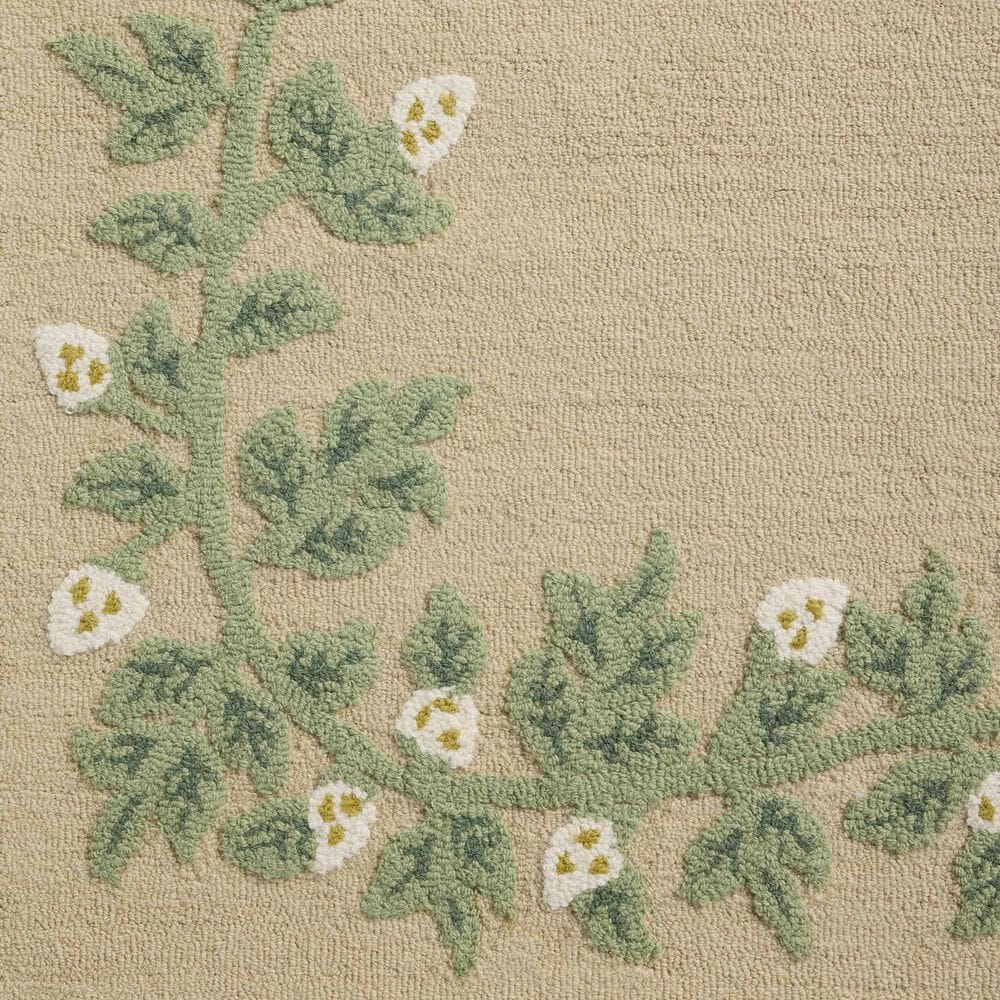 Rifle Paper Co. x Loloi Highgrove Nature Cream 7&#39;9&quot; x 9&#39;9&quot; Area Rug, , large