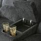 Ashley Draycoll Manual Reclining Sofa and Loveseat Set in Slate, , large