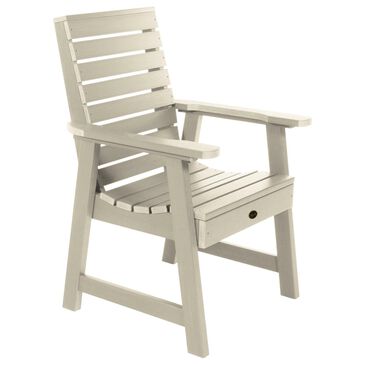 Highwood USA Glennville Patio Dining Chair in Whitewash, , large