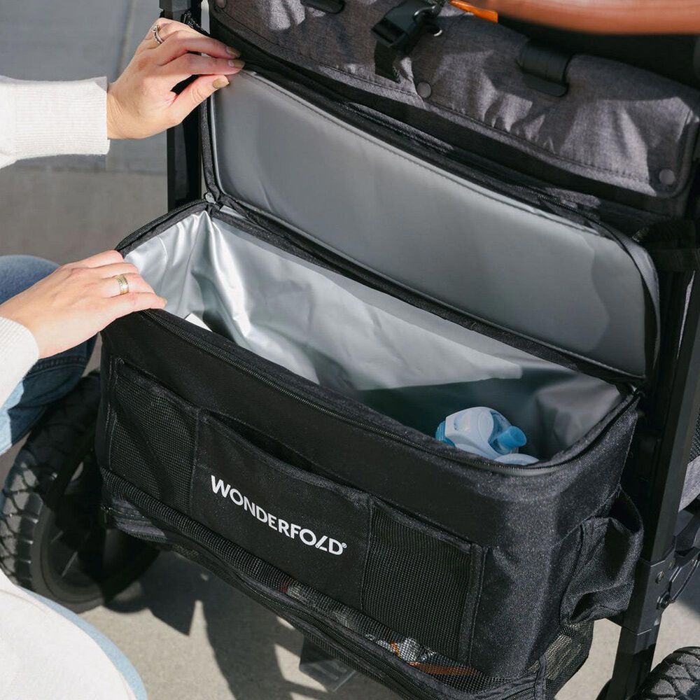 Wonderfold Luxe Pro 6-Seater Stroller Wagon in Jet Black, , large