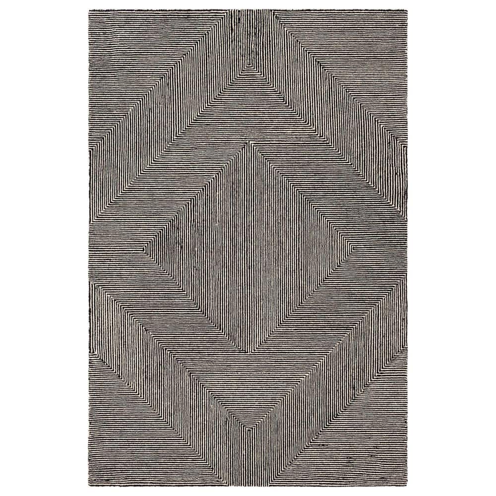 Surya Maroc 2" x 3" Beige and Black Area Rug, , large