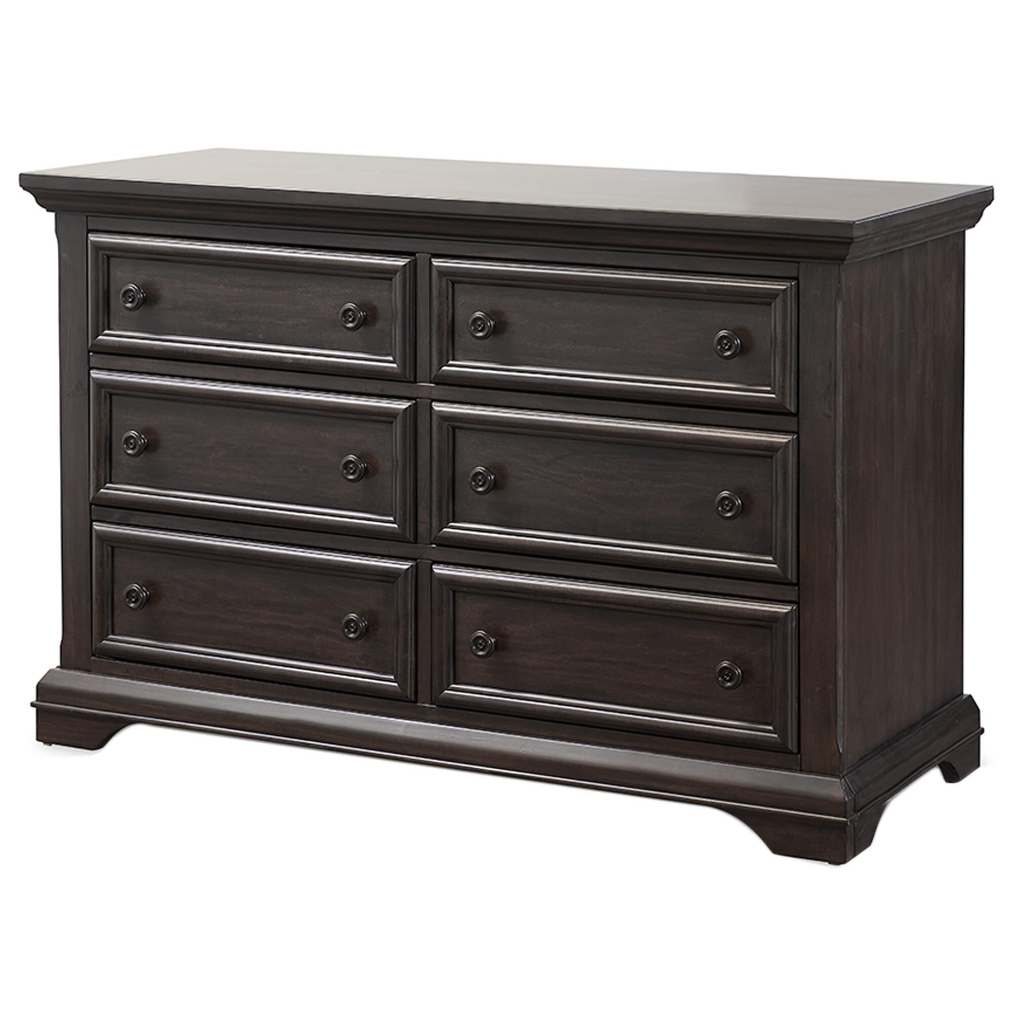 Sorelle Portofino 6 Drawer Double Dresser in Autumn NFM