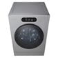 LG 5.8 Cu. Ft. Mega Capacity Smart Front Load Washer in Brushed Platinum Steel, , large