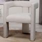 Coaster Petra Accent Arm Chair in White, , large