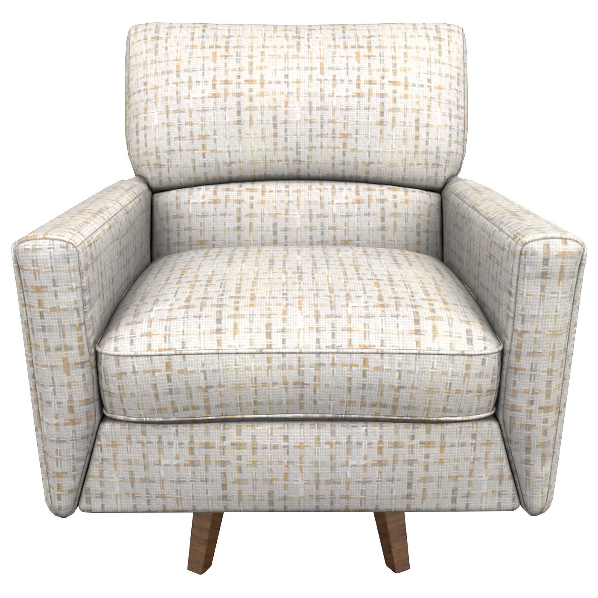 La-Z-Boy Bellevue Swivel Chair in Seashell