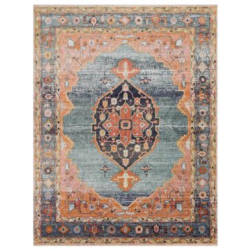 Magnolia Home Graham GRA-02 2"3" x 4" Blue and Sunrise Scatter Rug, , large