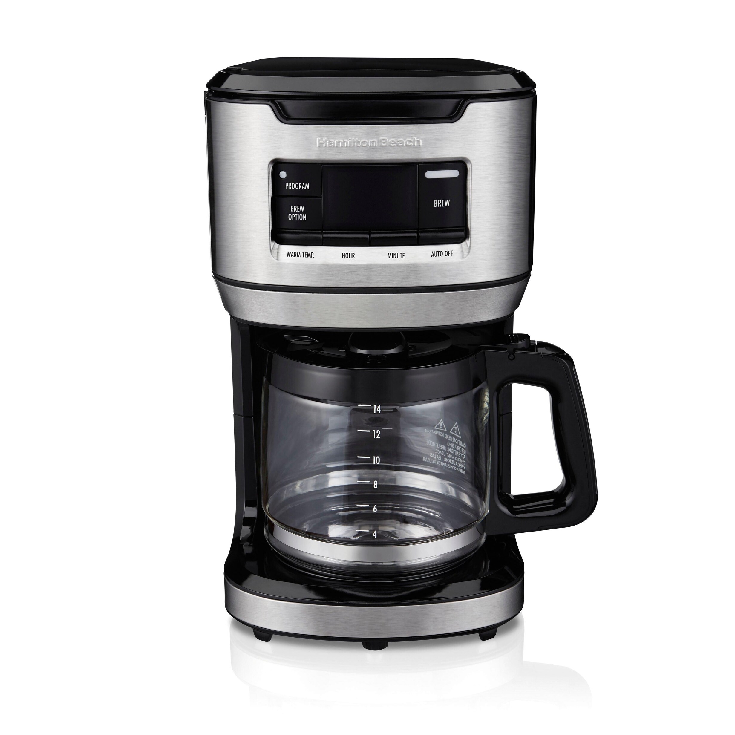 Hamilton beach stainless steel coffee maker cheap