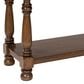 Ashley Sturlayne Flip-Top Sofa Table in Rich Brown, , large