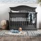 Oxford Baby Glenbrook 4-in-1 Convertible Crib in Graphite Gray, , large