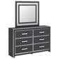 Ashley Zuraleus 3-Piece Queen Upholstered Platform Bedroom Set in Matte Black, , large
