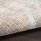 Nourison Sparkle Grey and Mocha 9" x 12" Area Rug, , large