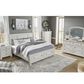 Ashley Robbinsdale California King Sleigh Storage Bed in Antique White, , large