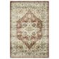 Oriental Weavers Sumter 3"6" x 5"6" Red and Ivory Area Rug, , large
