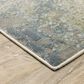Oriental Weavers Caravan Blue Skies 9"10" x 12"10" Blue and Green Area Rug, , large