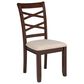 Coaster Barton 5-Piece Round Dining Set in Dark Brown, , large