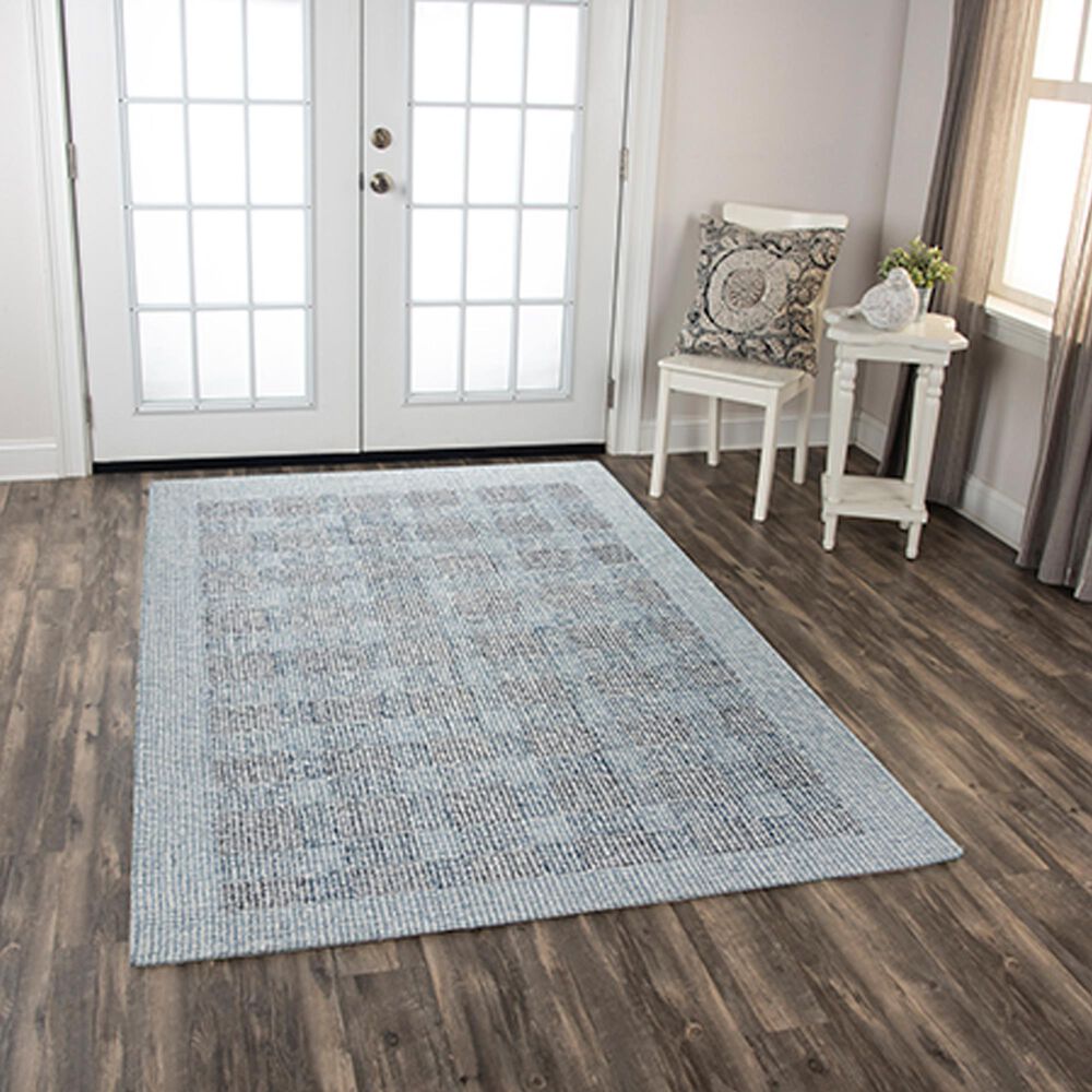 RIZZY Taylor TAY877 5&#39; x 7&#39;6&quot; Blue Area Rug, , large