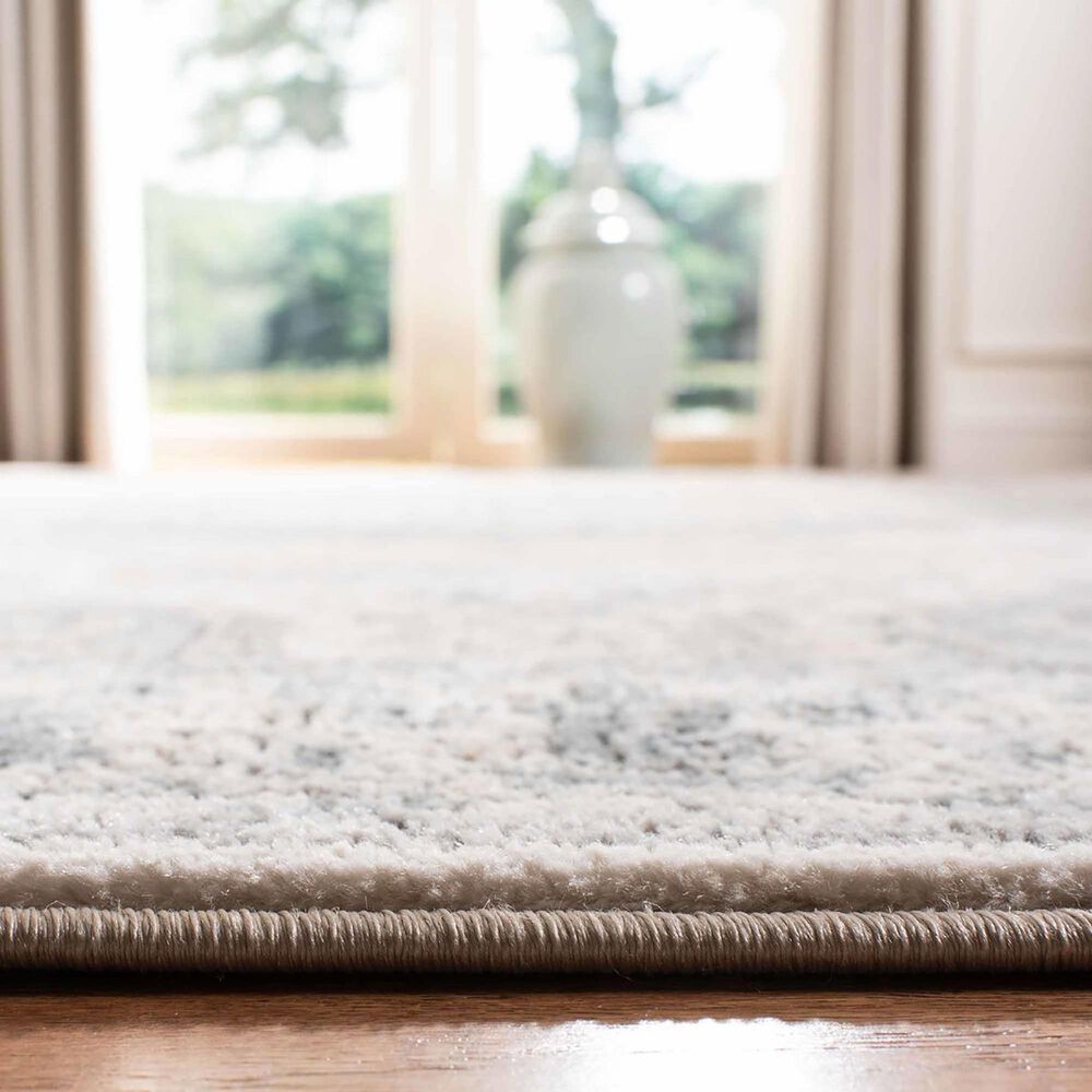 Safavieh Oregon 2&#39;2&quot; x 8&#39; Ivory and Grey Runner, , large