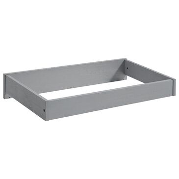 Oxford Baby Montauk Changing Topper in Farmhouse Gray, , large